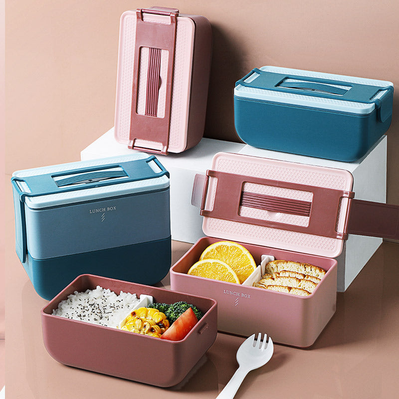 Microwave Heating Lunch Box Japanese-style Lunch Box - Mubimart - Lunchbox 