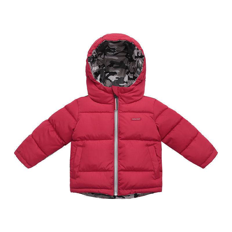 Middle And Small Children Wear Double-sided Padded Winter Jackets - Mubimart