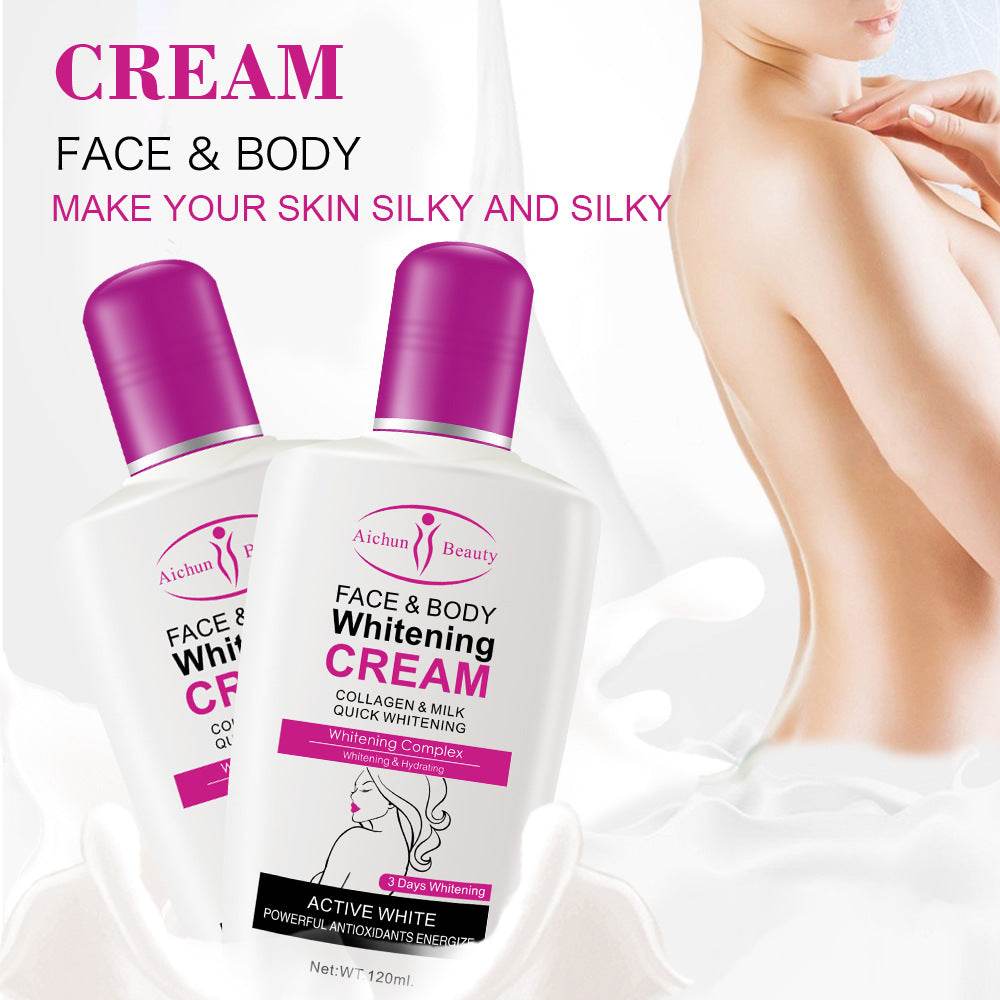 Milk Body Refreshing Non-greasy Moisturizing Lotion - Mubimart