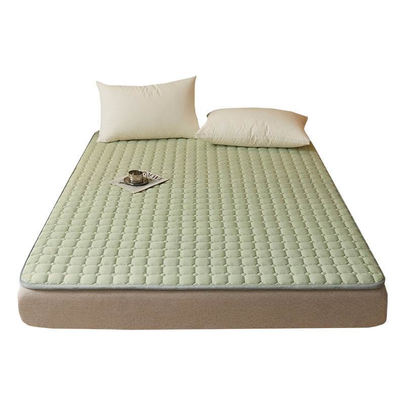 Milk Fiber Quilted Mattress Cushion Home Bed Cushion - Mubimart