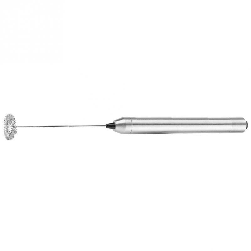 Milk Frother Stainless Steel Electric Milk Frother with Brac - Mubimart