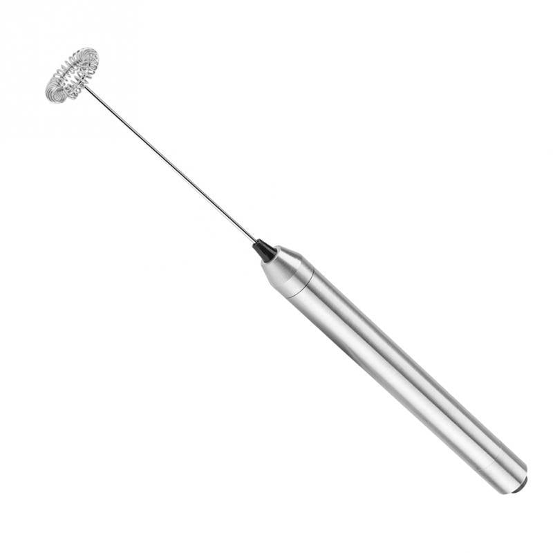 Milk Frother Stainless Steel Electric Milk Frother with Brac - Mubimart -  