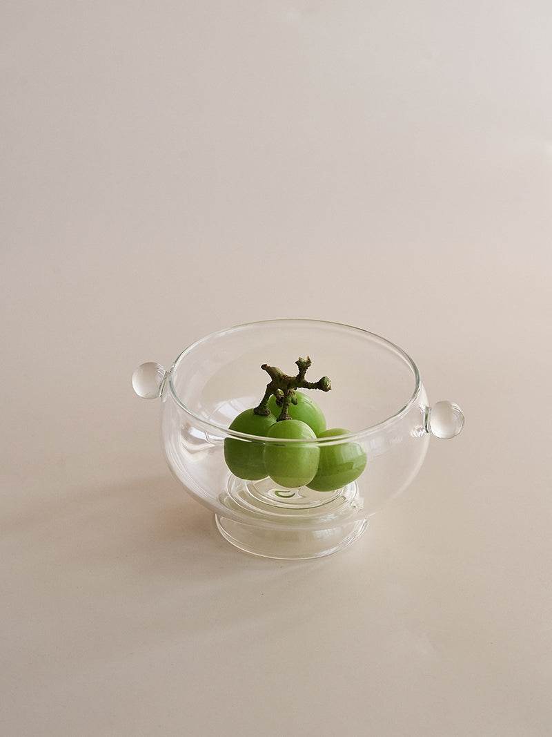 Milk Jade Balls Glass Bowl Ins Style - Mubimart