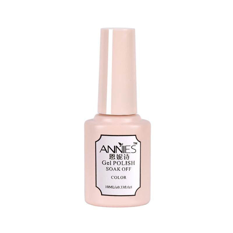 Milk Tea Crystal Stone Cat Eye Nail Polish - Mubimart