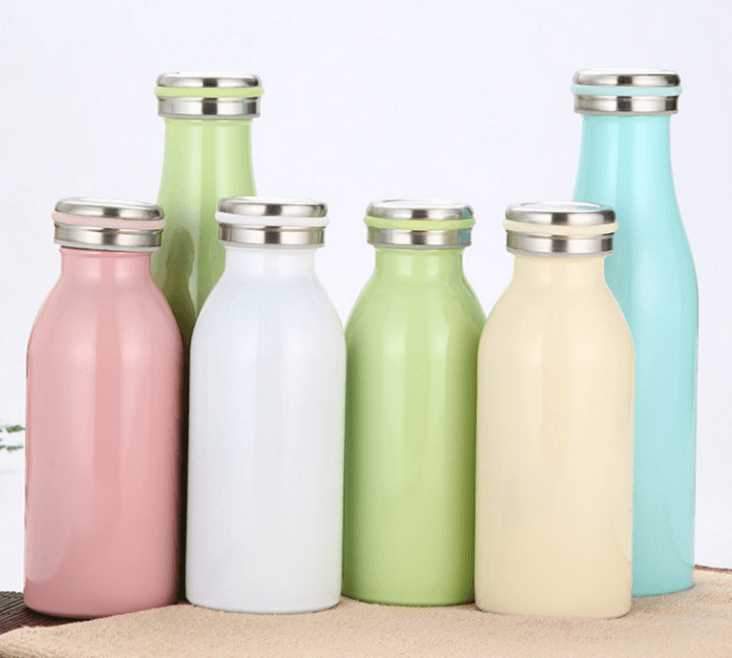 Milk Vacuum Water Bottle - Mubimart