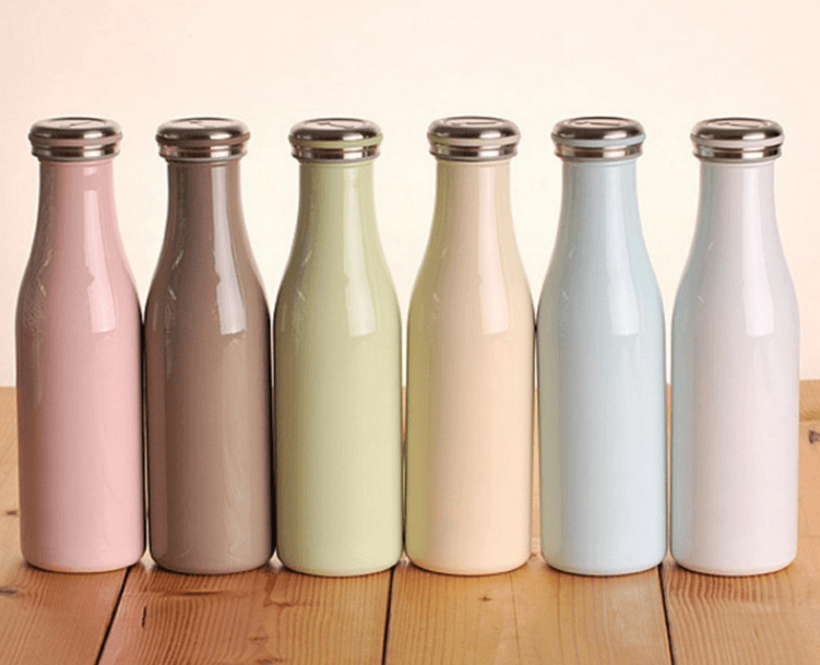 Milk Vacuum Water Bottle - Mubimart