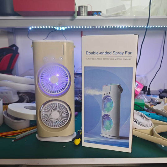 Mini Air Cooler Multifunctional Usb Portable Air Conditioner Fan - Mubimart