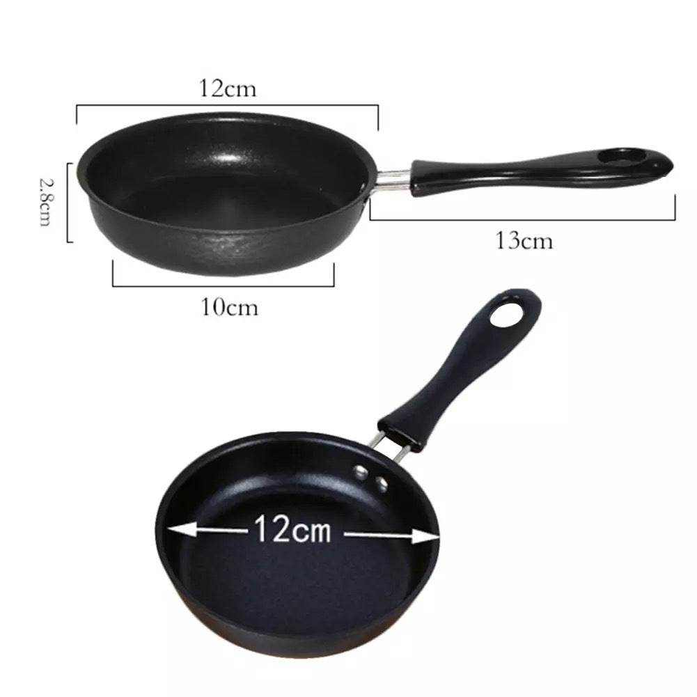 Mini Cast Iron Pan Non-stick Pan Convenient Omelet Tool - Mubimart