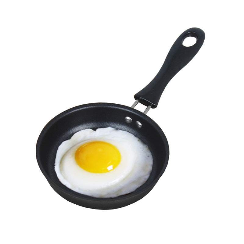 Mini Cast Iron Pan Non-stick Pan Convenient Omelet Tool - Mubimart -  