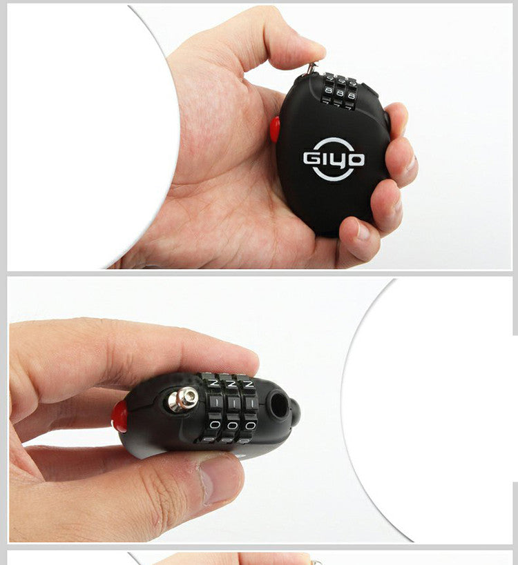 Mini Code Anti Theft Luggage Backpack Lock - Mubimart -  