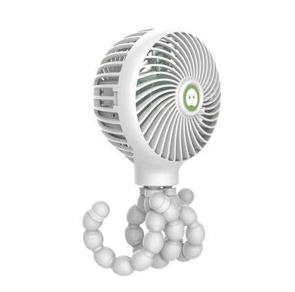 Mini Electric Fan Octopus Foldable Usb Charging Handheld Fan - Mubimart