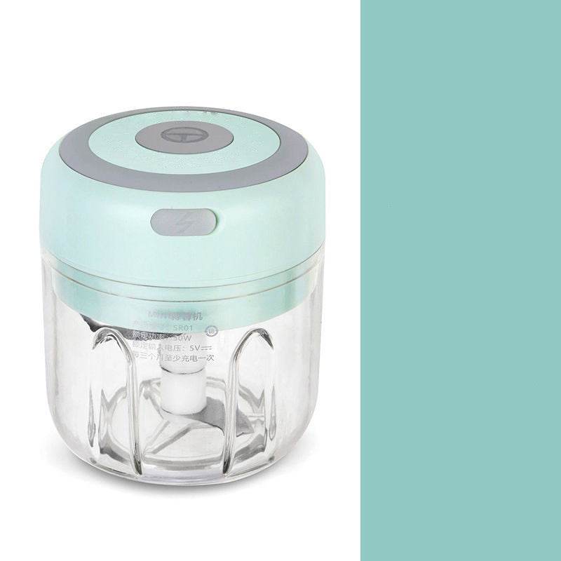 Mini Electric Garlic Chopper USB Charging Ginger Masher Machine Sturdy Durable Chili Vegetable Crusher Kitchen Tool - Mubimart