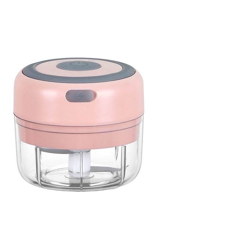 Mini Electric Garlic Chopper USB Charging Ginger Masher Machine Sturdy Durable Chili Vegetable Crusher Kitchen Tool - Mubimart