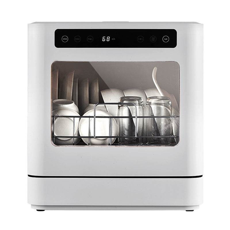 Mini Embedded Household Full-automatic High-temperature Drying Disinfection 110V Dishwasher - Mubimart