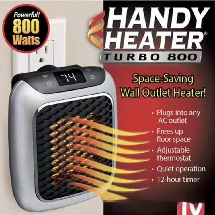 Mini Fan Heater Wall-mounted Dormitory Warm Artifact - Mubimart - Fan-forced heaters 