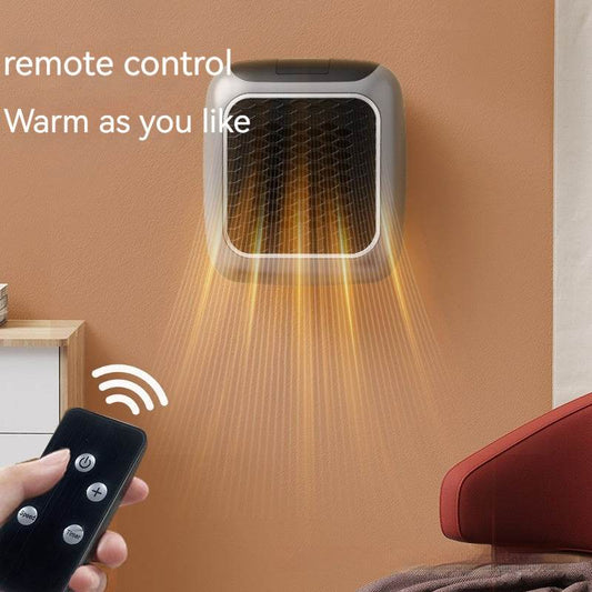 Mini Fan Heater Wall-mounted Dormitory Warm Artifact - Mubimart
