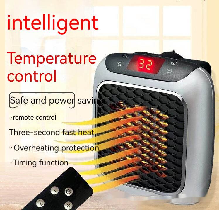 Mini Fan Heater Wall-mounted Dormitory Warm Artifact - Mubimart
