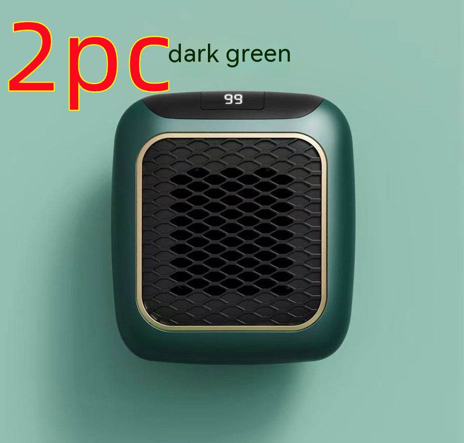 Mini Fan Heater Wall-mounted Dormitory Warm Artifact - Mubimart