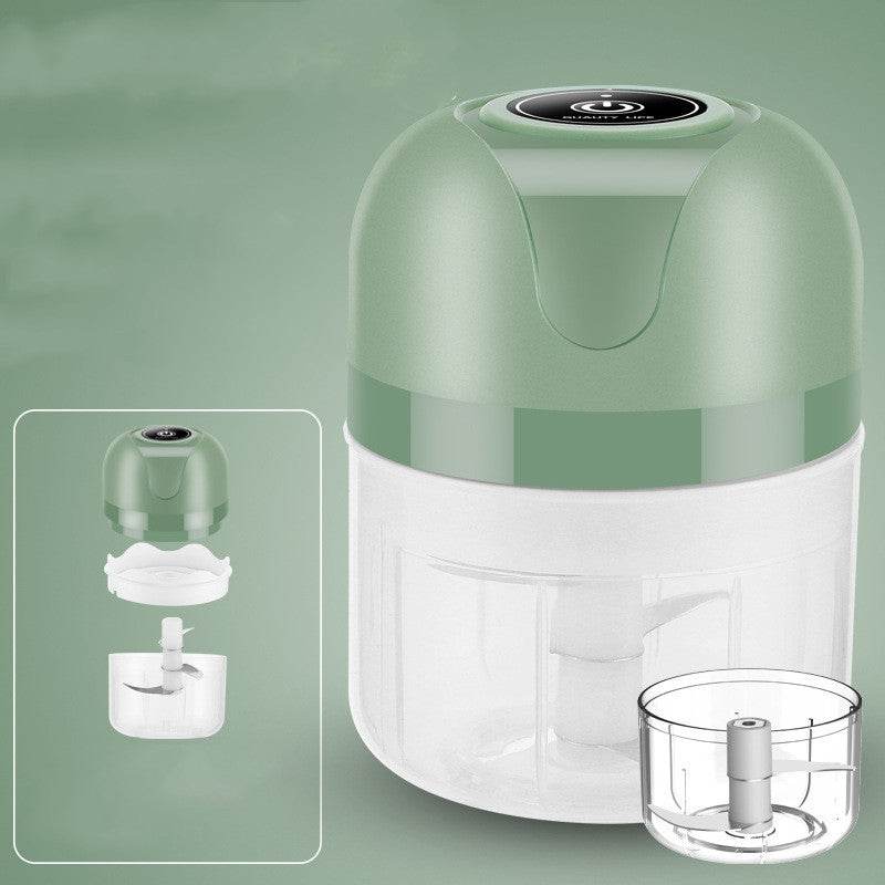 Mini Household Electric Garlic Masher Cooking Machine - Mubimart