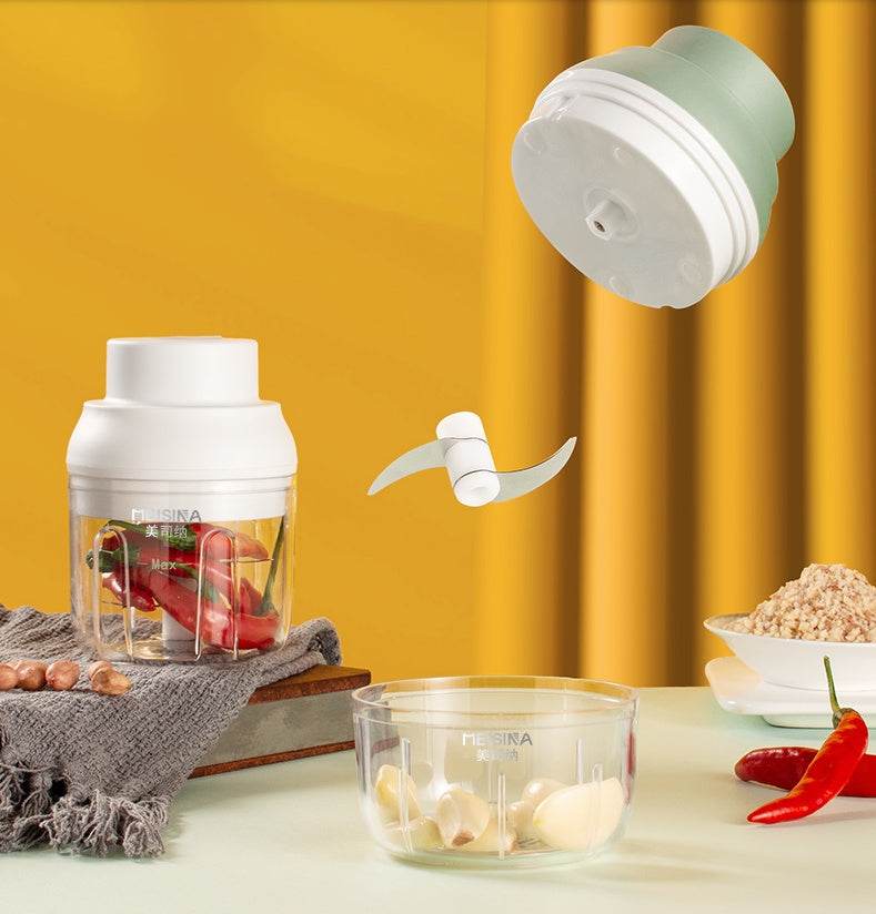 Mini Household Electric Garlic Masher - Mubimart