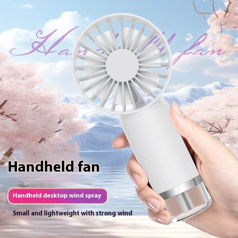 Mini Little Fan USB Multifunction Hand-held Spray Fan - Mubimart