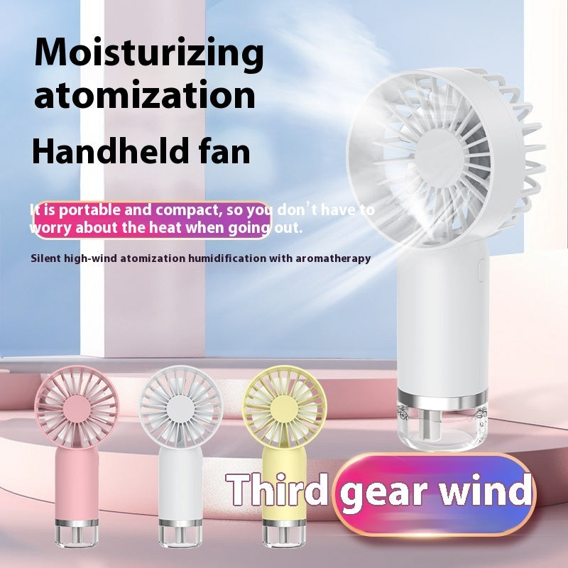 Mini Little Fan USB Multifunction Hand-held Spray Fan - Mubimart -  