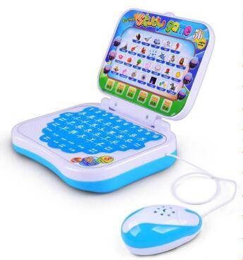 Mini PC English Learning Machine Computer Laptop Baby Children Educational Game Toy Electronic Notebook Study Music Toys Gifts - Mubimart
