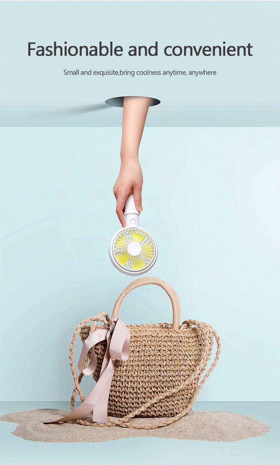 Mini Portable Fan - Mubimart