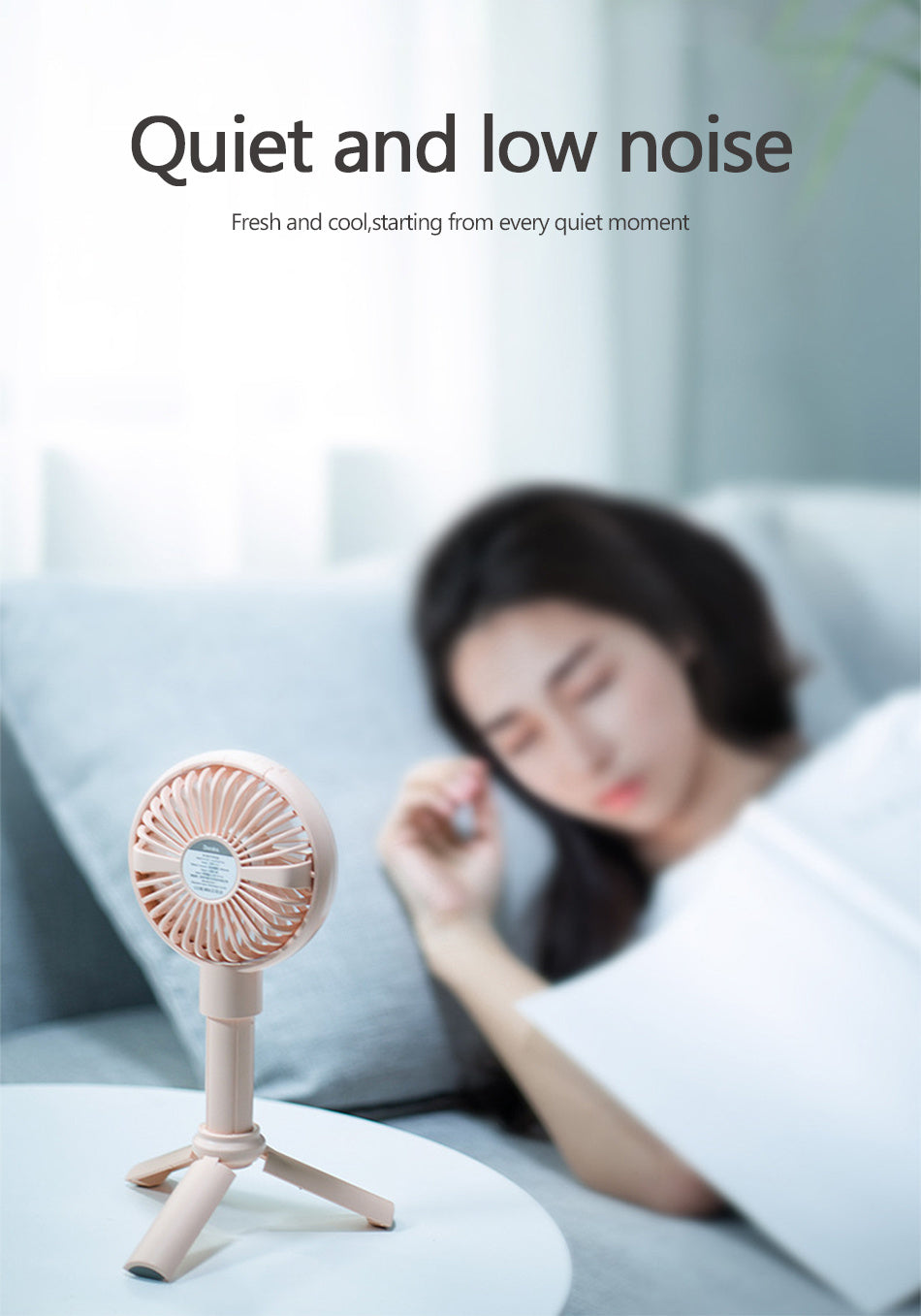 Mini Portable Fan - Mubimart -  