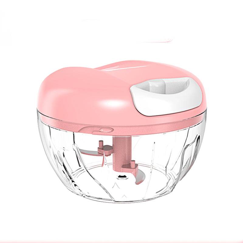 Mini Powerful Meat Grinder Garlic Press Ginger Grinding Vegetable Cutter Hand-power Food Chopper Mincer Mixer - Mubimart