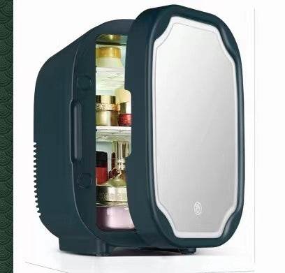 Mini Refrigerator 110v Beauty Mirror Car Home Refrigeration Small - Mubimart