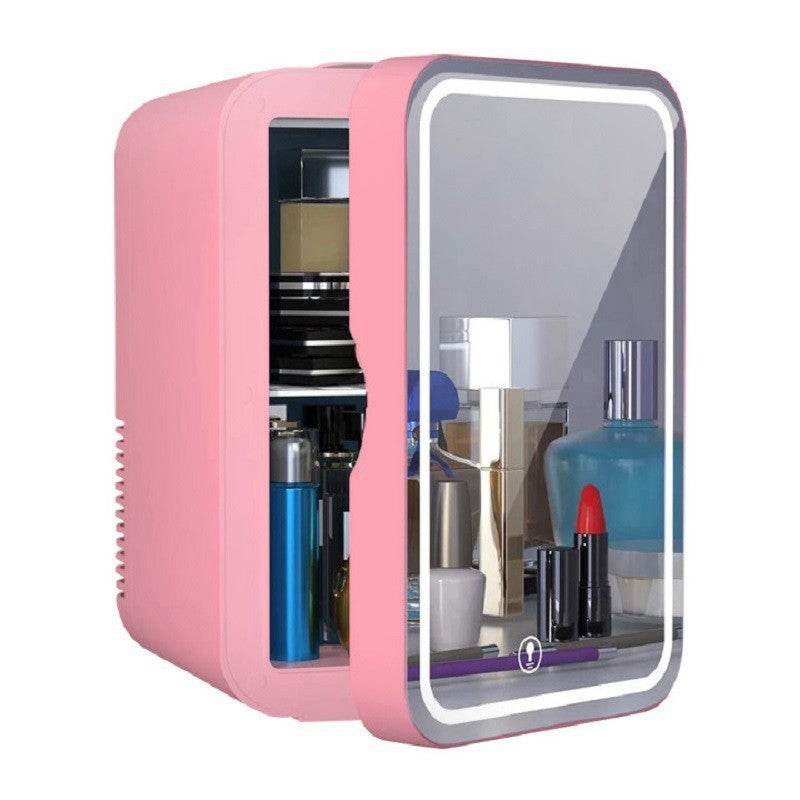 Mini Refrigerator 110v Beauty Mirror Car Home Refrigeration Small - Mubimart
