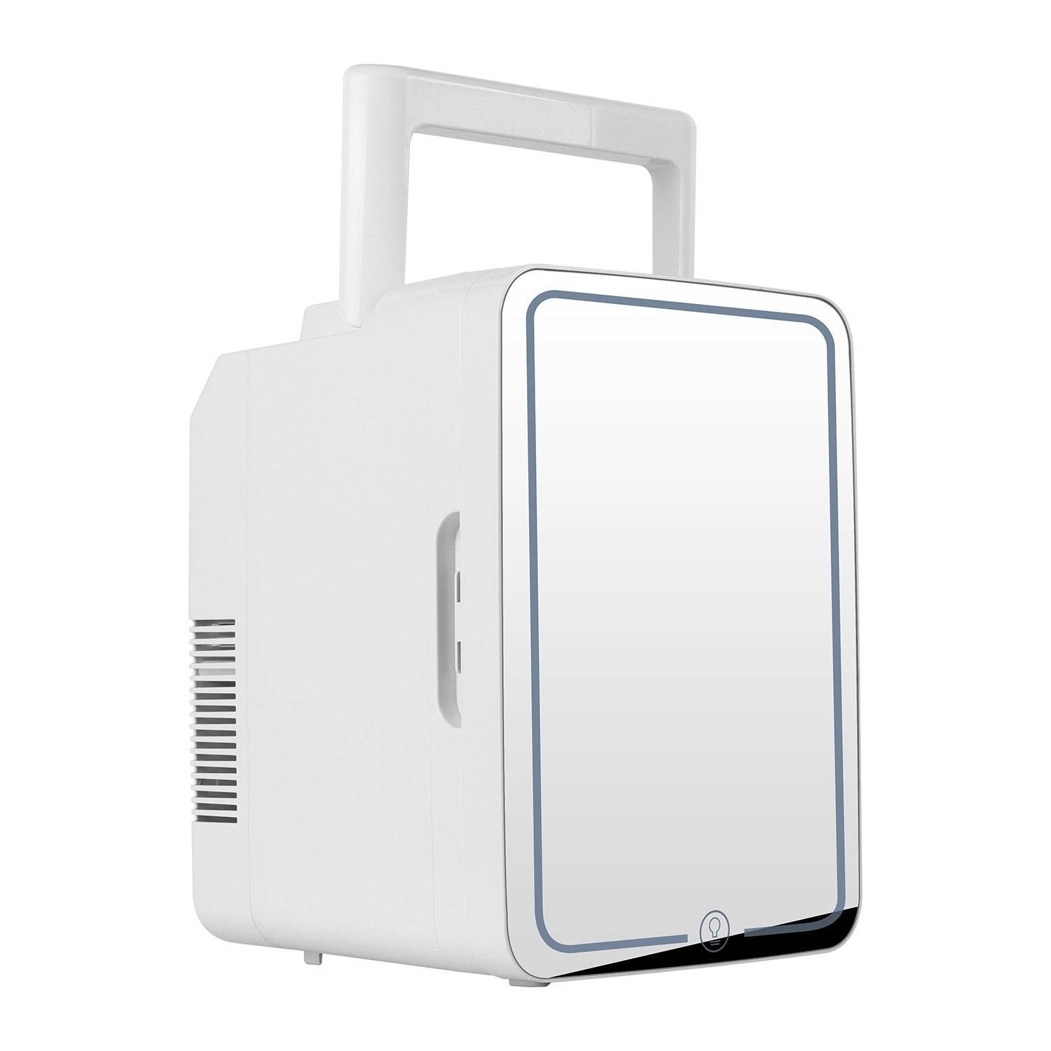 Mini Refrigerator 110v Beauty Mirror Car Home Refrigeration Small - Mubimart