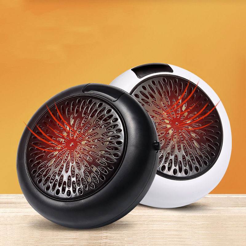 Mini Small Home Wall-mounted Round Heater - Mubimart