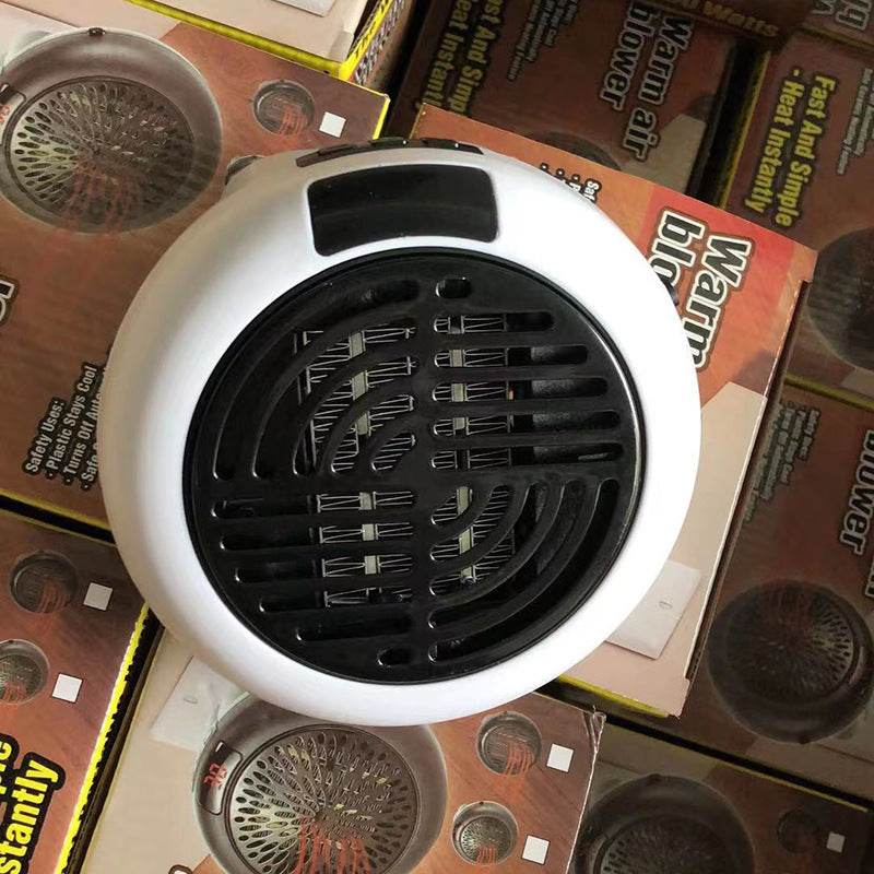 Mini Small Home Wall-mounted Round Heater - Mubimart