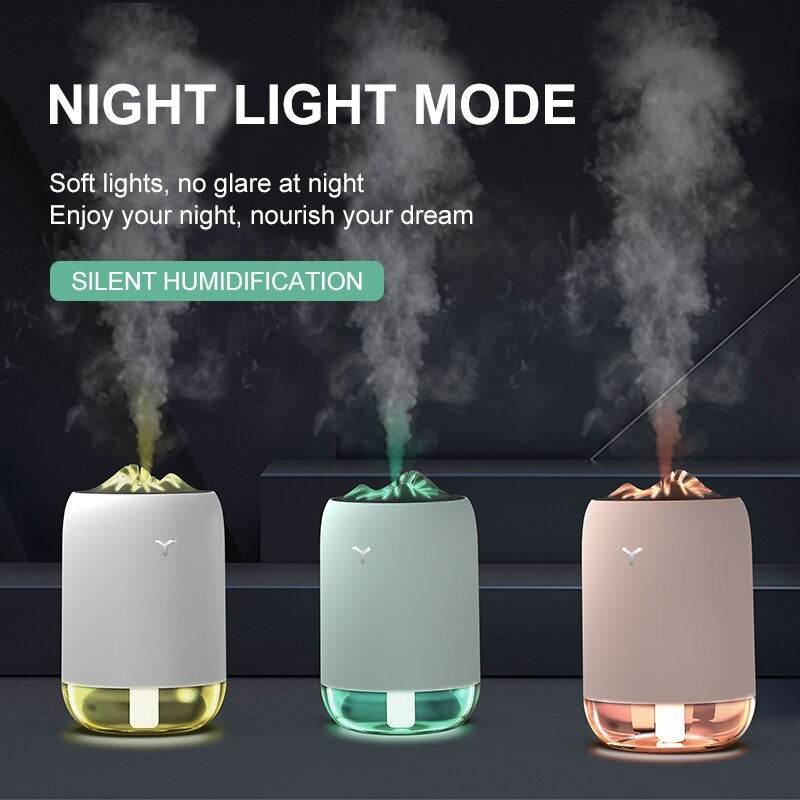 Mini USB Humidifier Atomizer Home Humidifier Refill Onboard Humidifier - Mubimart
