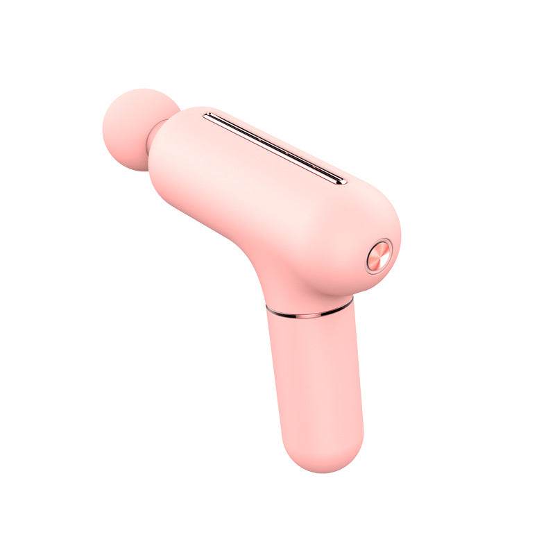 Mini USB Muscle Massage Gun Percussive Deep Tissue Massage Gun Girls Body Neck Pain Massager Fascia Gun - Mubimart