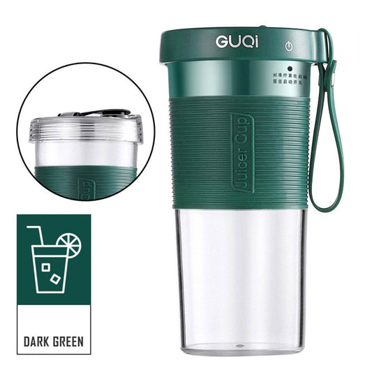 Mini USB Rechargeable Portable Blender Electric Fruit Juicer Kitchen Smoothie Maker Lightweight Sports Bottle Multifunction Blender - Mubimart