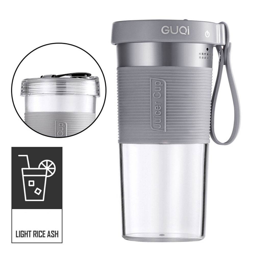 Mini USB Rechargeable Portable Blender Electric Fruit Juicer Kitchen Smoothie Maker Lightweight Sports Bottle Multifunction Blender - Mubimart