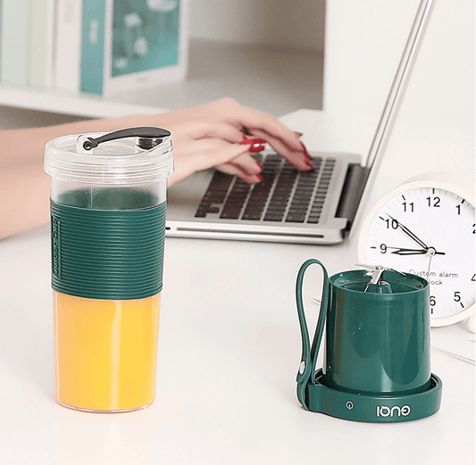 Mini USB Rechargeable Portable Blender Electric Fruit Juicer Kitchen Smoothie Maker Lightweight Sports Bottle Multifunction Blender - Mubimart