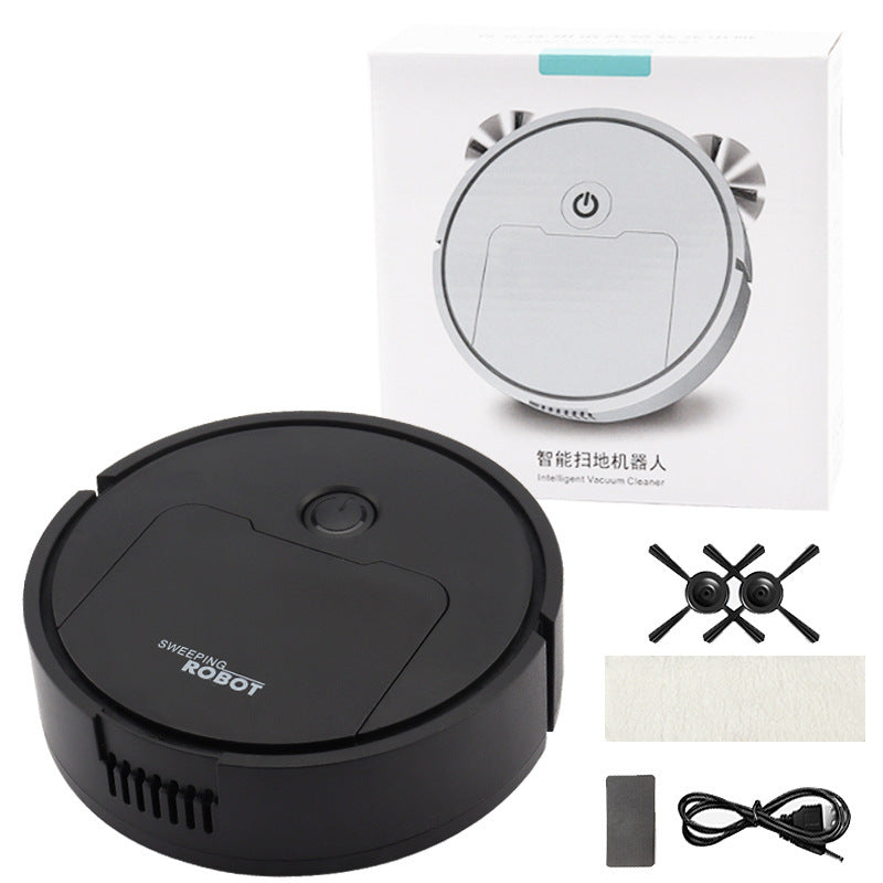 Mini Vacuum Cleaner Intelligent Sweeping Robot Vacuum Sweeping Mop 3 In 1 - Mubimart -  