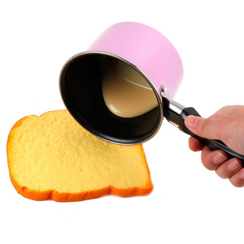 Mini colorful milk pot 11CM non-stick pot practical non-stick soup pot - Mubimart