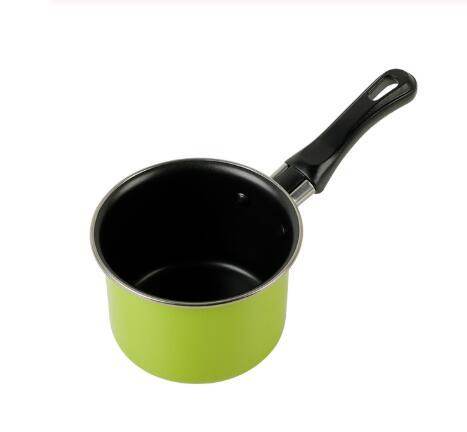 Mini colorful milk pot 11CM non-stick pot practical non-stick soup pot - Mubimart