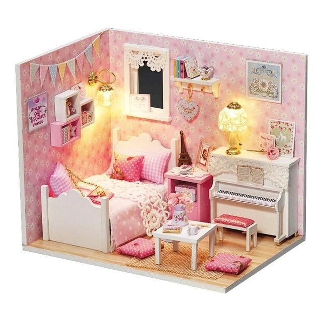 Miniature Doll House - Mubimart -  