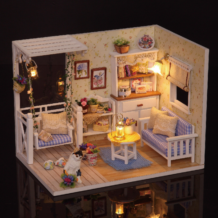 Miniature Doll House - Mubimart -  