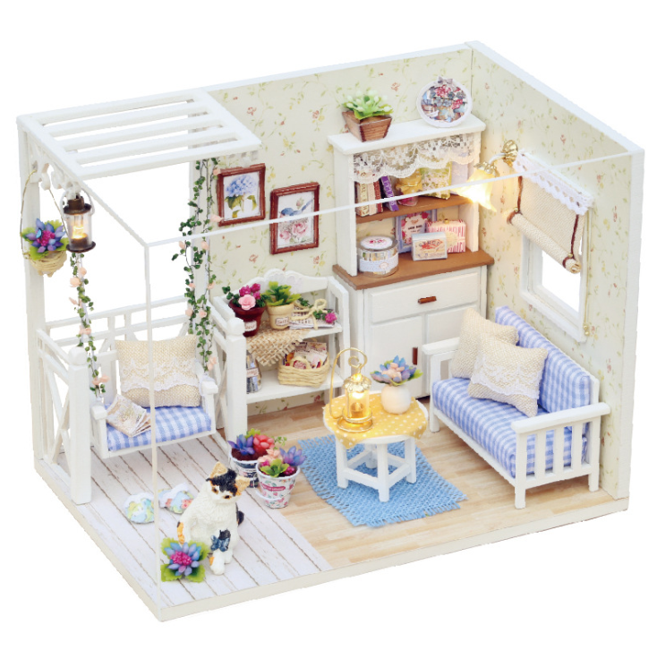 Miniature Doll House - Mubimart -  