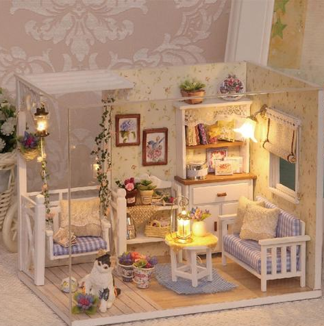 Miniature Doll House - Mubimart - Doll House 