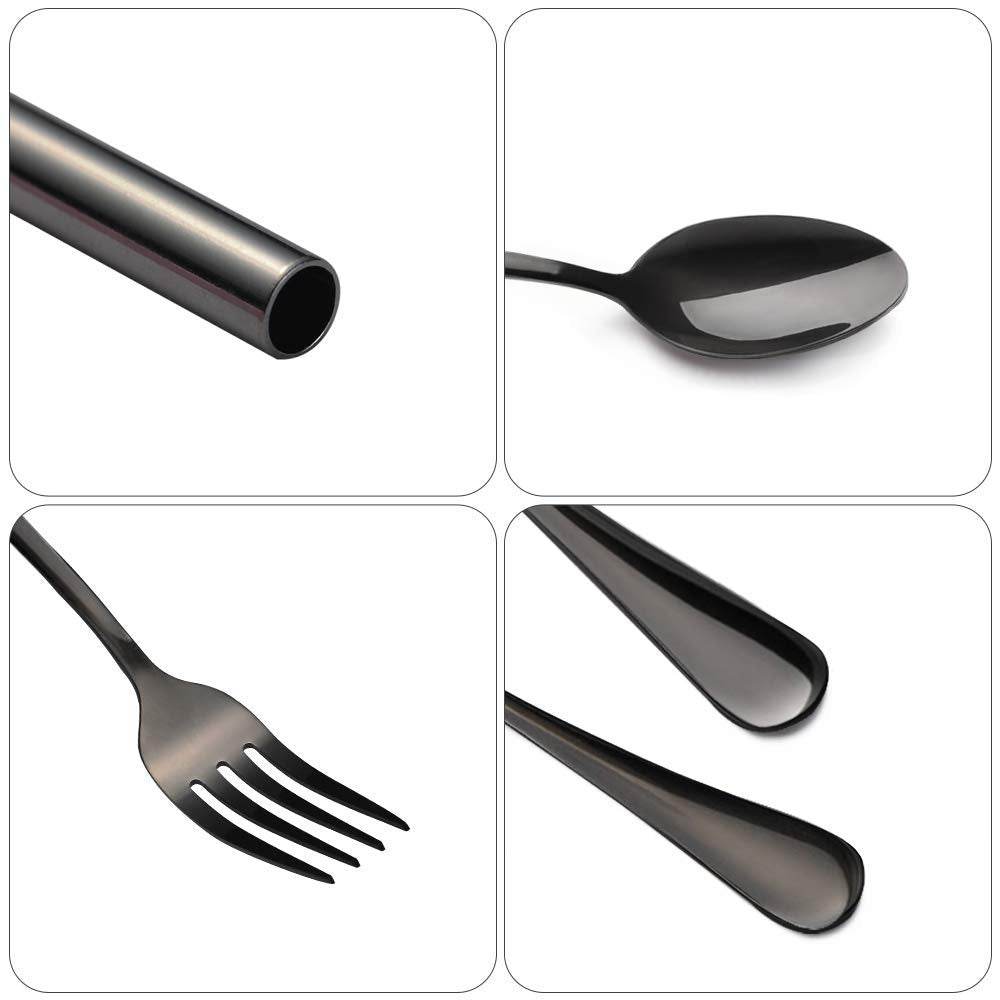 Minimalist stainless steel set - Mubimart