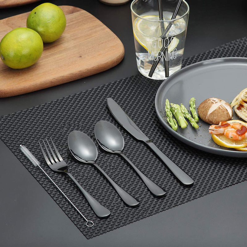 Minimalist stainless steel set - Mubimart -  