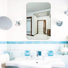 Mirror Wall Self-adhesive Oval Acrylic Self-adhesive Mirror - Mubimart -  